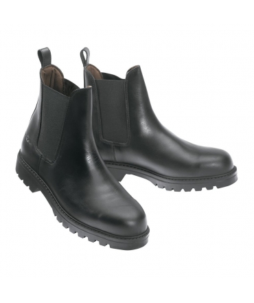 boots d'équitation norton safety cuir noir